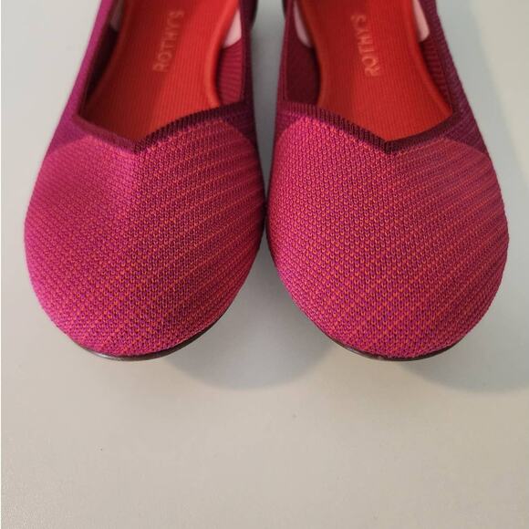 Rothy's Pomegranate Pop Flats Size 10.5 - Picture 5 of 7
